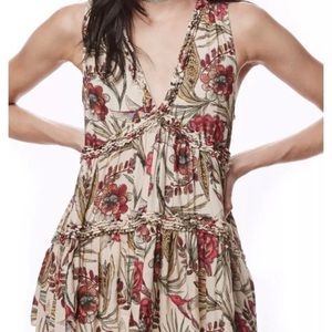 Free People NWOT Sleeveless blouse. Size Large